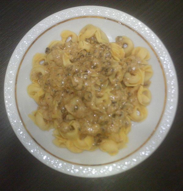 Kremalı Mantarlı Tortellini
