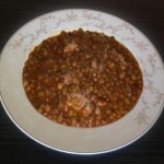 Etli Yeşil Mercimek