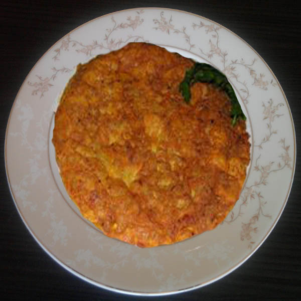 Patatesli Omlet
