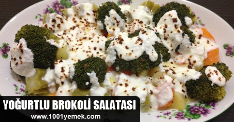 Yoğurtlu Brokoli Salatası